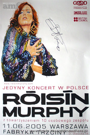 Poster signed by Eddie